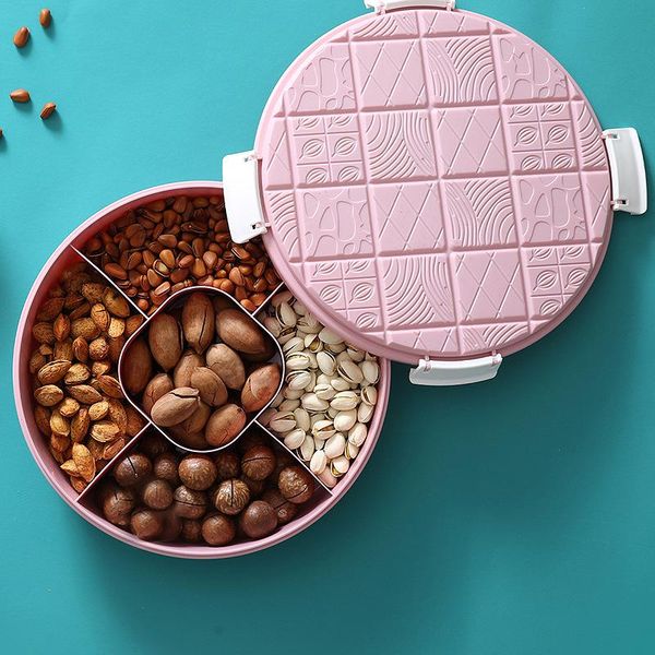 storage bottles & jars double-decked checked fruit tray, tray with cover, plastic box, snack candy living room household wholesale
storage bottles & jars double-decked checked fruit tray, tray with cover, plastic box, snack candy living room household wholesale