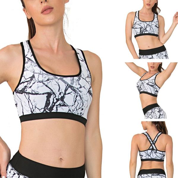 gym clothing sports bra print women yoga shirts breathable shockproof running fitness sport vest plus size xl, White;black
gym clothing sports bra print women yoga shirts breathable shockproof running fitness sport vest plus size xl, White;black
