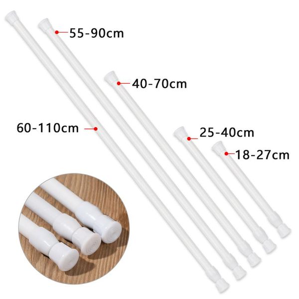 shower curtains multipurpose spring loaded extendable rod adjustable curtain pole household hanging rods bathroom product 18-110c
shower curtains multipurpose spring loaded extendable rod adjustable curtain pole household hanging rods bathroom product 18-110c