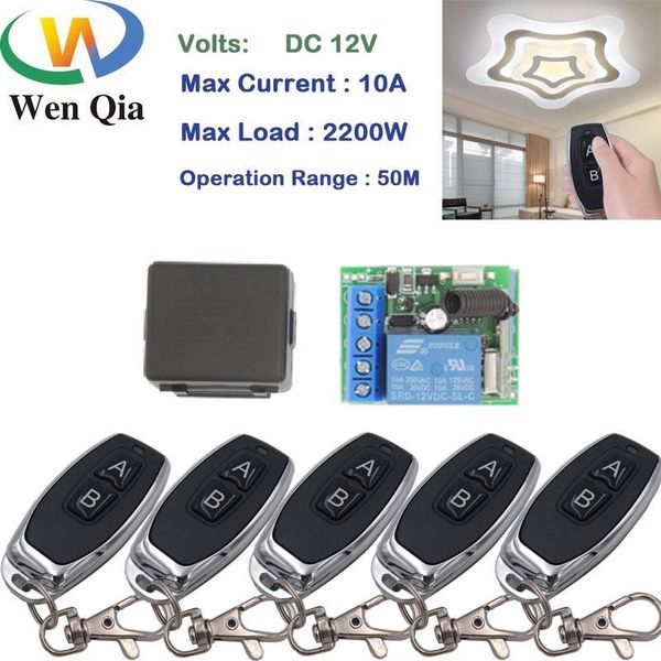 smart home control wenqia 433mhz universal remote dc 12v 10a 1ch transmitter for electric curtain and garage door switch
smart home control wenqia 433mhz universal remote dc 12v 10a 1ch transmitter for electric curtain and garage door switch