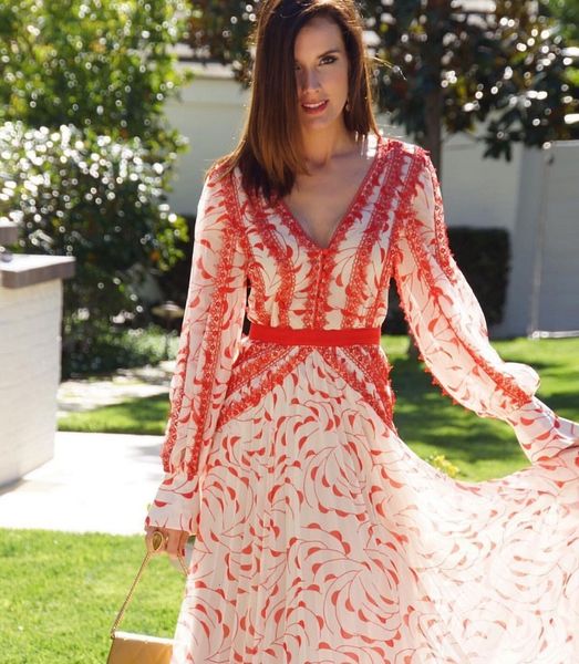 new 2021 spring summer fashion designer runway womens v neck floral print elegant vacation chiffon es pr5u, Black;gray
new 2021 spring summer fashion designer runway womens v neck floral print elegant vacation chiffon es pr5u, Black;gray