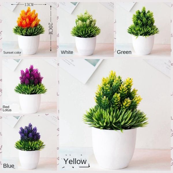 decorative flowers & wreaths 1pc artificial plants bonsai small tree potted garden home wedding room decoration flower el party decor fake
decorative flowers & wreaths 1pc artificial plants bonsai small tree potted garden home wedding room decoration flower el party decor fake