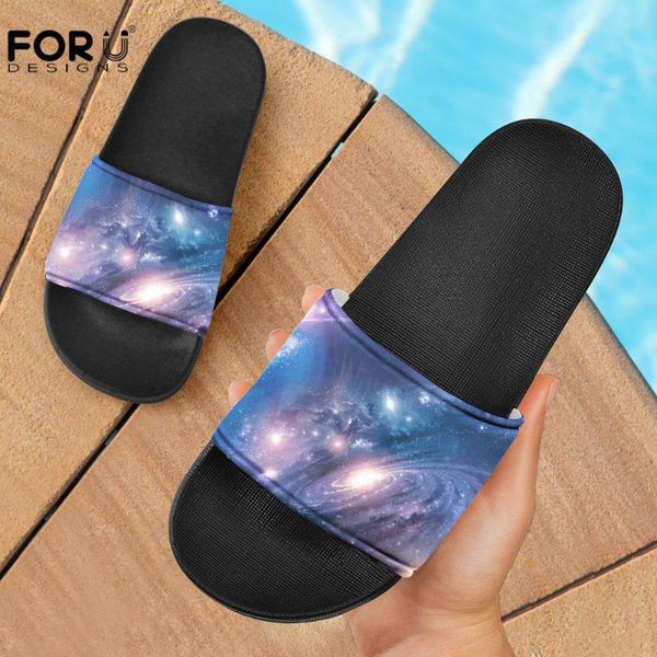 slippers forudesigns galaxy printed women fashion summer beach flats casual woman house slides flip flop zapatillas de mujer, Black
slippers forudesigns galaxy printed women fashion summer beach flats casual woman house slides flip flop zapatillas de mujer, Black
