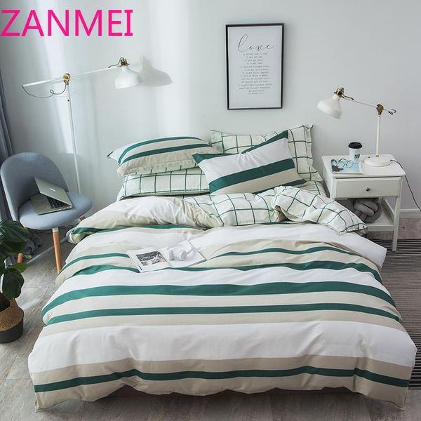 white stripes reactive printing simple style bedding set bed linen duvet cover bed sheet pillowcase cotton king bedclothes
white stripes reactive printing simple style bedding set bed linen duvet cover bed sheet pillowcase cotton king bedclothes