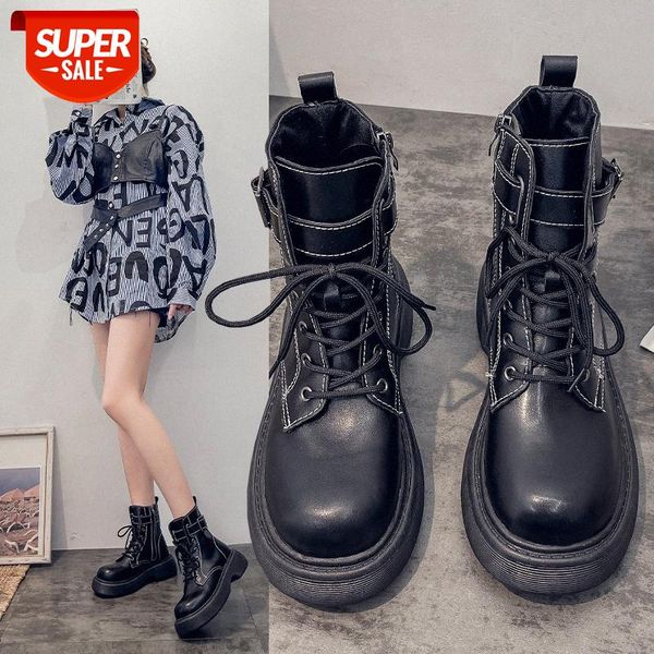 martin boots women's spring and autumn black thick bottom fashion versatile british style single boot flat thin #wb12
martin boots women's spring and autumn black thick bottom fashion versatile british style single boot flat thin #wb12