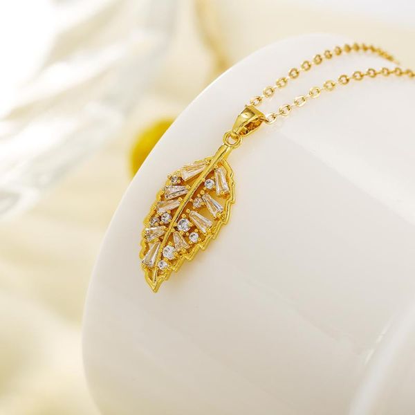 pendant necklaces fashion zircon leaf necklace for women girls cute plant copper charms stainless steel chain choker jewelry gifts, Silver
pendant necklaces fashion zircon leaf necklace for women girls cute plant copper charms stainless steel chain choker jewelry gifts, Silver