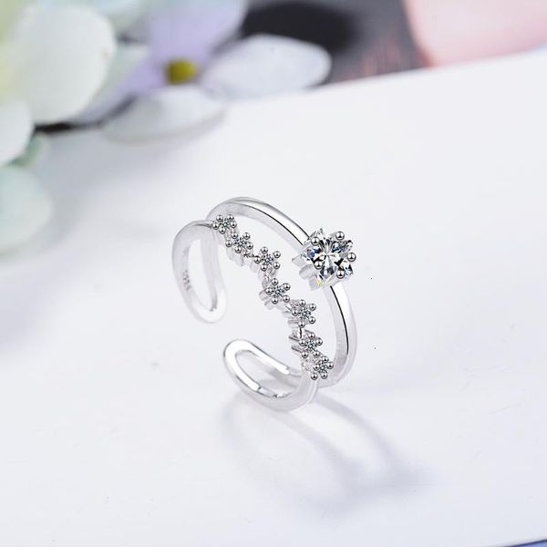 romantic mosaic zircon star double-layer adjustable ring 925 sterling silver wave stackable zircon rings for women gift bague, Slivery;golden
romantic mosaic zircon star double-layer adjustable ring 925 sterling silver wave stackable zircon rings for women gift bague, Slivery;golden