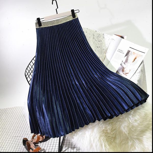 2021 winter women elegant pleated skirt elastic waist women long skirt female autumn ladies midi skirt saia, Black
2021 winter women elegant pleated skirt elastic waist women long skirt female autumn ladies midi skirt saia, Black