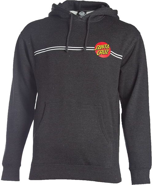 men's hoodies classic dot hooded pullover sweatshirt, Black