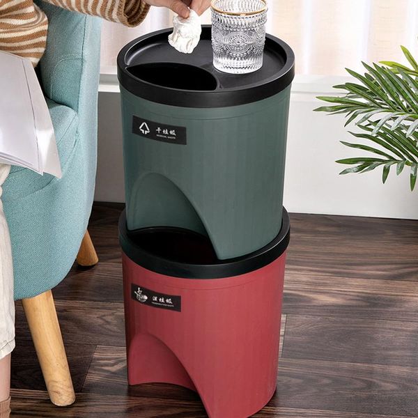 waste bins household trash bin stackable classification can recycling container with lid cubo basura round bucket
waste bins household trash bin stackable classification can recycling container with lid cubo basura round bucket