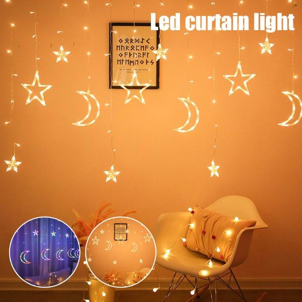strings 3.5m led curtain light indoor star moon window decorative fairy string lights wedding holiday party home decor atmosphere lamp
strings 3.5m led curtain light indoor star moon window decorative fairy string lights wedding holiday party home decor atmosphere lamp