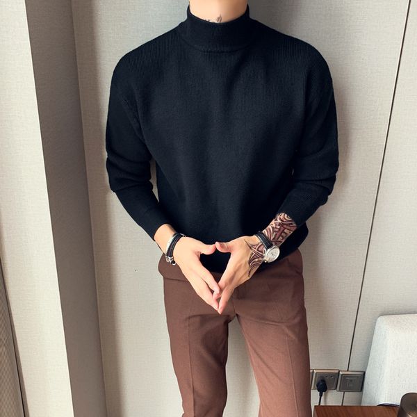 new british style fashionable winter 2021 loosened turtleneck solid all casual games sweater for men's clothes 5-color 4xl vpci, White;black
new british style fashionable winter 2021 loosened turtleneck solid all casual games sweater for men's clothes 5-color 4xl vpci, White;black