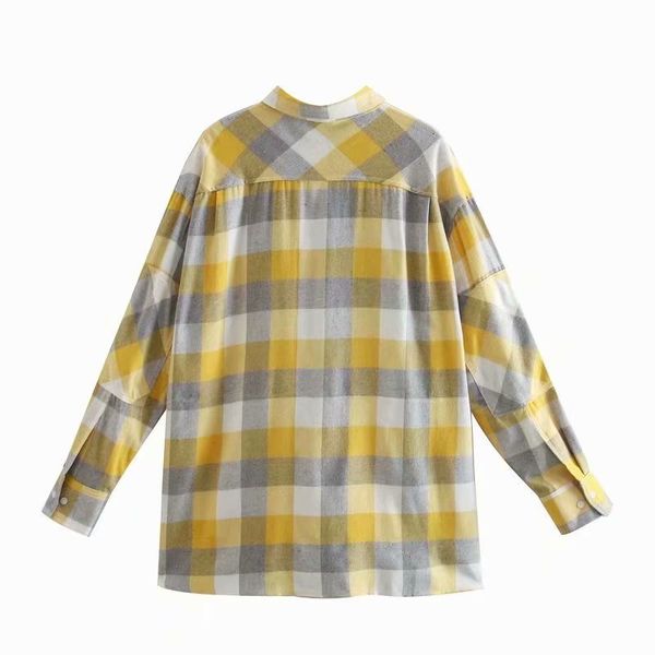 new 2021 yellow plaid shirts women oversized loose female blouses long sleeve shirt plus size clothing ue6y, Tan;black
new 2021 yellow plaid shirts women oversized loose female blouses long sleeve shirt plus size clothing ue6y, Tan;black