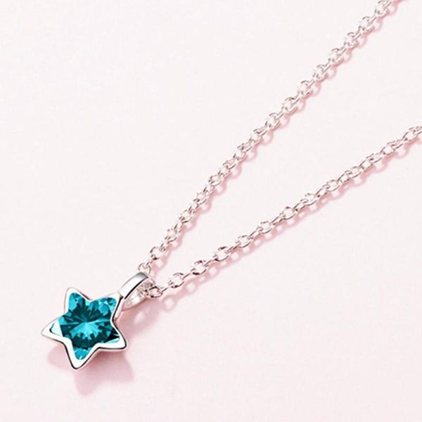 pendant necklaces imixlot necklace small fresh sweet azure star cute pentagram clavicle chain female accessories, Silver
pendant necklaces imixlot necklace small fresh sweet azure star cute pentagram clavicle chain female accessories, Silver