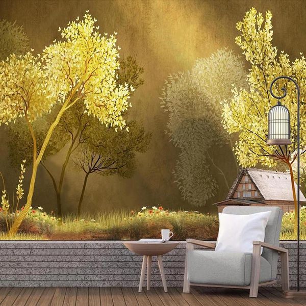 wallpapers 3d hand-painted autumn po wall mural forest wooden house pattern custom wallpaper home decor papers supplies papel de pared
wallpapers 3d hand-painted autumn po wall mural forest wooden house pattern custom wallpaper home decor papers supplies papel de pared