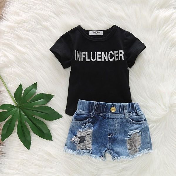 clothing sets youcte children clothes summer boys girls black cotton silver printed wide leg hole shorts 2 pcs set kids outfit, White
clothing sets youcte children clothes summer boys girls black cotton silver printed wide leg hole shorts 2 pcs set kids outfit, White