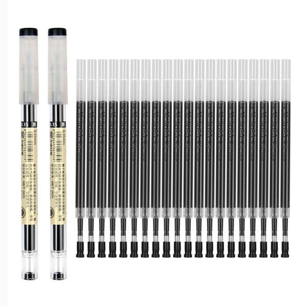 gel pens 11pcs/lot 0.35mm ultra fine finance pen black/blue/red ink refills rods gelpen for school office exam supplies stationery
gel pens 11pcs/lot 0.35mm ultra fine finance pen black/blue/red ink refills rods gelpen for school office exam supplies stationery