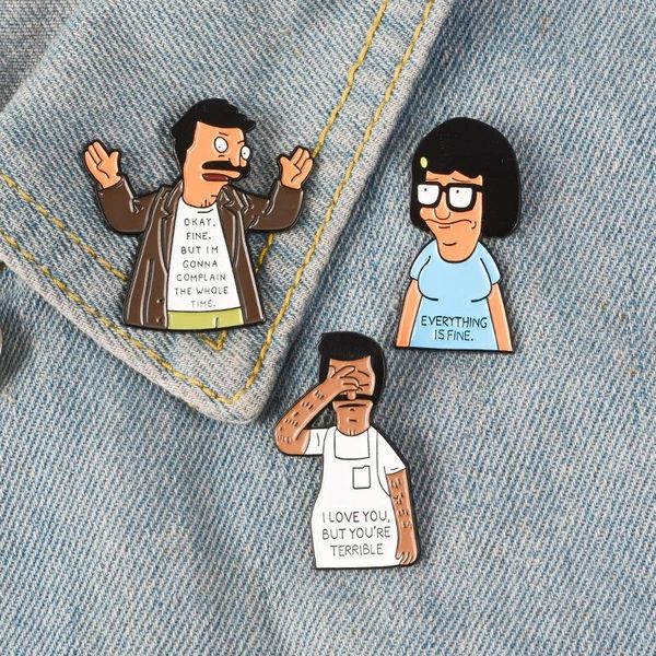 pins, brooches movie cartoon figure enamel pins brooch for backpack hat bag collar lapel creative happy hamburger character badge jewelry, Gray
pins, brooches movie cartoon figure enamel pins brooch for backpack hat bag collar lapel creative happy hamburger character badge jewelry, Gray