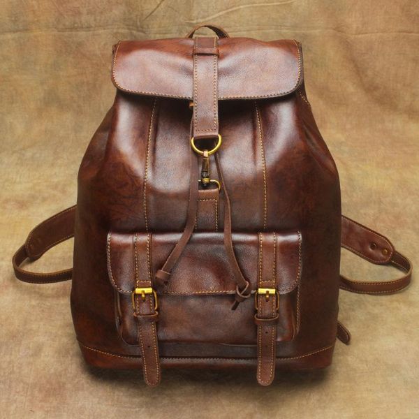 orm retro first layer cow leather backpack men women 2021 new large capacity lapbackpack leisure school bag travel bag
orm retro first layer cow leather backpack men women 2021 new large capacity lapbackpack leisure school bag travel bag