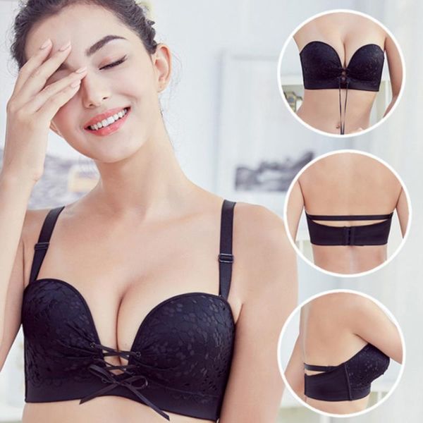 women's shapers women underwear bh push up bra no rims invisible strapless lace lingerie non-slip female brassiere bralette, Black;white
women's shapers women underwear bh push up bra no rims invisible strapless lace lingerie non-slip female brassiere bralette, Black;white