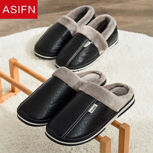 asifn men slippers indoor pu leather winter waterproof warm home fur women slippers male couple platform fluffy big sizes shoes 211216, Black
asifn men slippers indoor pu leather winter waterproof warm home fur women slippers male couple platform fluffy big sizes shoes 211216, Black