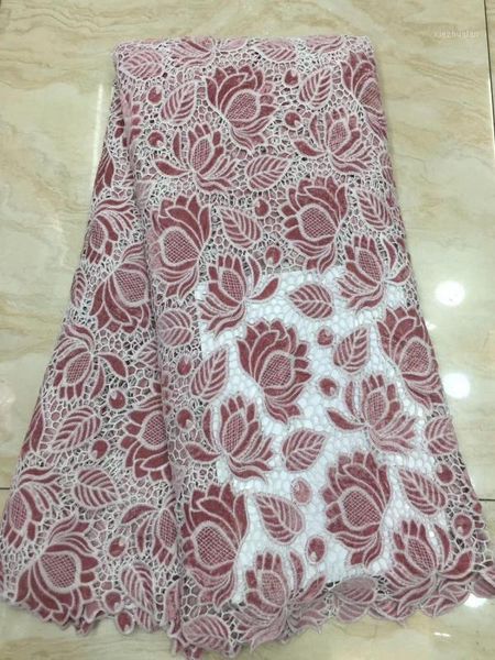 ribbon latest african lace fabric 2021 water soluble women party dress embroidery french tulle fabric1, Pink;blue
ribbon latest african lace fabric 2021 water soluble women party dress embroidery french tulle fabric1, Pink;blue