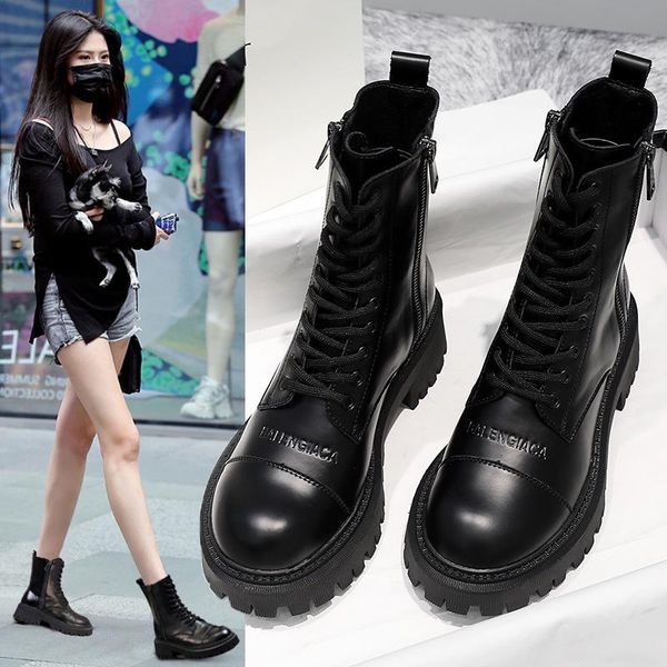 dress shoes boots women's autumn and winter 2021 leather net red korean fashion middle low tube short, Black
dress shoes boots women's autumn and winter 2021 leather net red korean fashion middle low tube short, Black