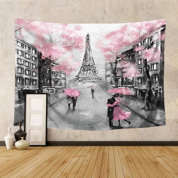 tapestries tower pink tress tapestry paris modern love couple european city wall hanging
tapestries tower pink tress tapestry paris modern love couple european city wall hanging