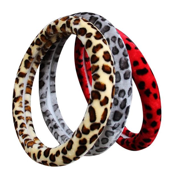 steering wheel covers fashion leopard plush car cover for women universal most of auto accessories
steering wheel covers fashion leopard plush car cover for women universal most of auto accessories