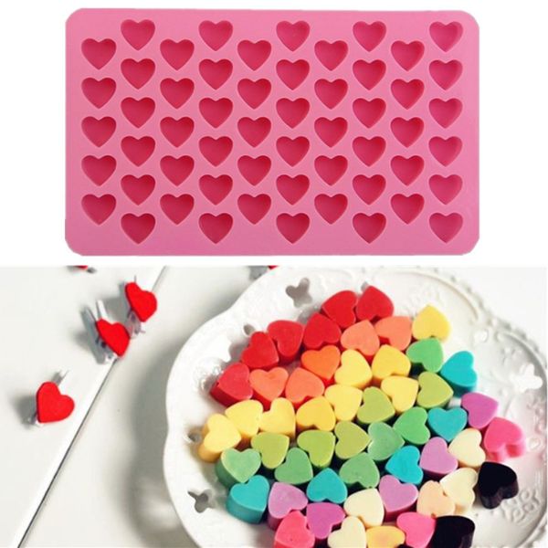 in 55 holes love heart shaped non-stick silicone chocolate fondant cake mold jelly ice cube tray mould kitchen gadgets baking tool
in 55 holes love heart shaped non-stick silicone chocolate fondant cake mold jelly ice cube tray mould kitchen gadgets baking tool
