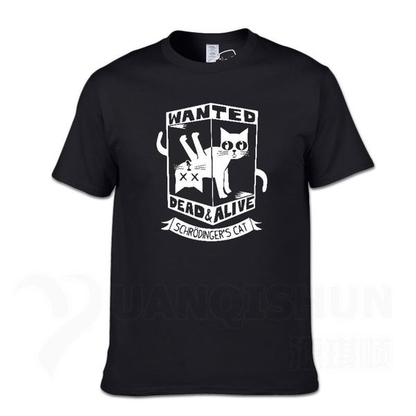 men's t-shirts 16 colors summer tshirt cotton casual schrodingers cat print men t shirt short sleeve male loose t-shirt, White;black
men's t-shirts 16 colors summer tshirt cotton casual schrodingers cat print men t shirt short sleeve male loose t-shirt, White;black