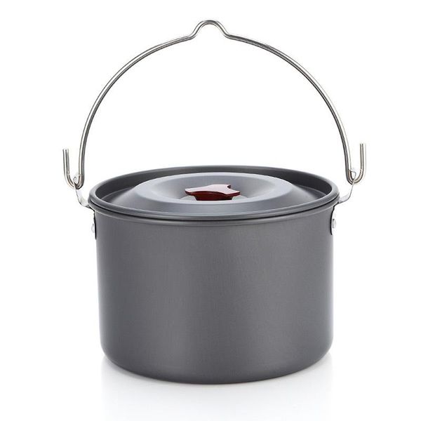 camp kitchen outdoor tableware big capacity 5l aluminum camping hanging cookware pot cooking picnic for campfire utensils
camp kitchen outdoor tableware big capacity 5l aluminum camping hanging cookware pot cooking picnic for campfire utensils