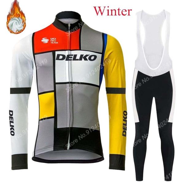 racing sets winter suit 2021 delko pro team cycling jersey set clothing long sleeve mtb bike road pants bib maillot culotte, Black;blue
racing sets winter suit 2021 delko pro team cycling jersey set clothing long sleeve mtb bike road pants bib maillot culotte, Black;blue