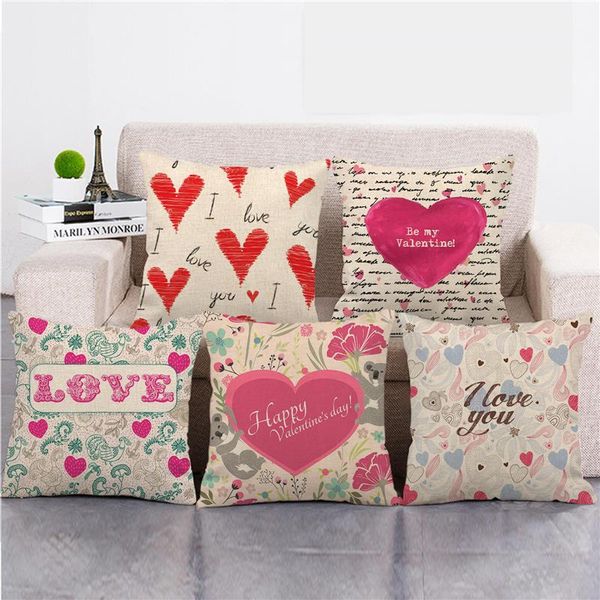 cushion/decorative pillow cover february 14 valentine's day gift case cushion covers 45*45cm artificial linen pillowcases housse de cou
cushion/decorative pillow cover february 14 valentine's day gift case cushion covers 45*45cm artificial linen pillowcases housse de cou