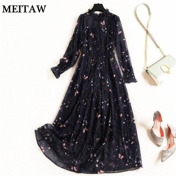 casual dresses spring summer women chiffon print dress 2021 long sleeve a-line party vintage elegant midi vestidos, Black;gray
casual dresses spring summer women chiffon print dress 2021 long sleeve a-line party vintage elegant midi vestidos, Black;gray