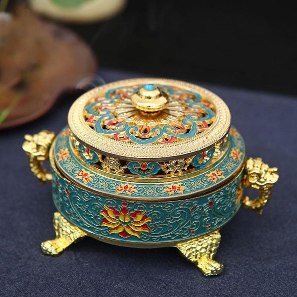 fragrance lamps creative colored enamel lotus incense burner 4-foot metal painted holder base coil censer home decor handicrafts
fragrance lamps creative colored enamel lotus incense burner 4-foot metal painted holder base coil censer home decor handicrafts