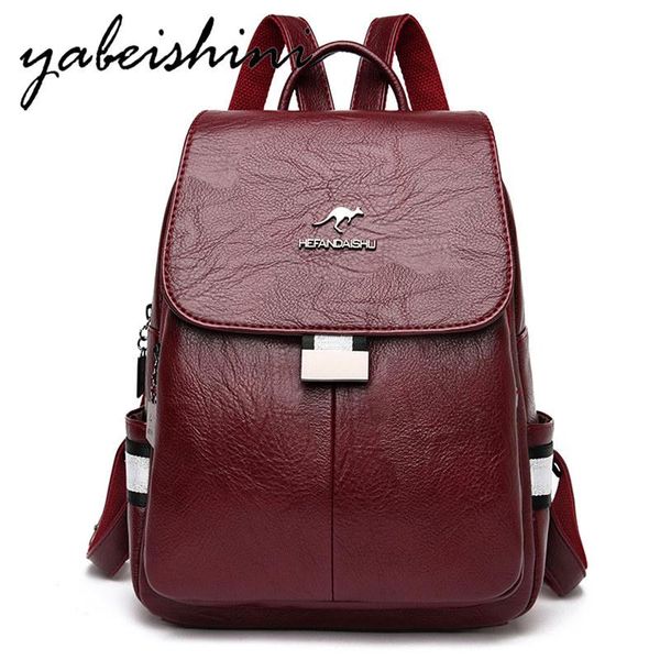 outdoor bags 2021 fashion brand women backpacks for teenage girls pu school bag ladys leather travel backpack mochila feminina
outdoor bags 2021 fashion brand women backpacks for teenage girls pu school bag ladys leather travel backpack mochila feminina