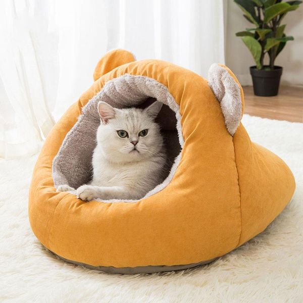 cat beds & furniture cave bed warming dog sleeping bag indoor yellow cozy house comfortable washable tent for cats and small medium dogs
cat beds & furniture cave bed warming dog sleeping bag indoor yellow cozy house comfortable washable tent for cats and small medium dogs