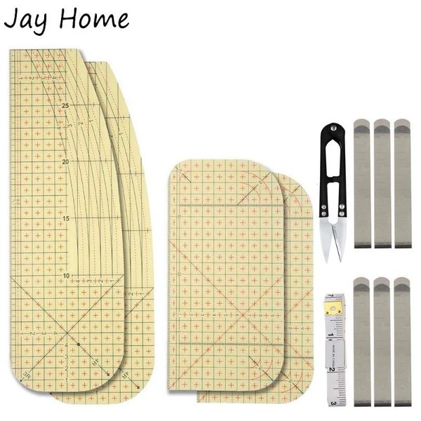 6pcs sewing tool sets ironing measuring ruler set & hemming clips & measure tape thread cutter for tailoring accessories, Black
6pcs sewing tool sets ironing measuring ruler set & hemming clips & measure tape thread cutter for tailoring accessories, Black