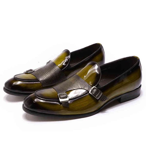 dress shoes autumn fashion patent leather mens loafers wedding party black green monk strap casual business men slip on 29yi
dress shoes autumn fashion patent leather mens loafers wedding party black green monk strap casual business men slip on 29yi