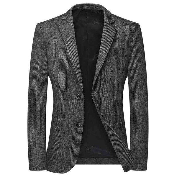 men's suit jacket business casual gentleman suit jacket men wedding banquet brand mens clothing 2021 plus size y1122, Black;brown
men's suit jacket business casual gentleman suit jacket men wedding banquet brand mens clothing 2021 plus size y1122, Black;brown