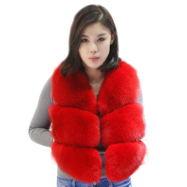 women's fur & faux women natural real vest autumn winter ladies 3 strips gilet sleeveless genuine coat female waistcoat, Black
women's fur & faux women natural real vest autumn winter ladies 3 strips gilet sleeveless genuine coat female waistcoat, Black
