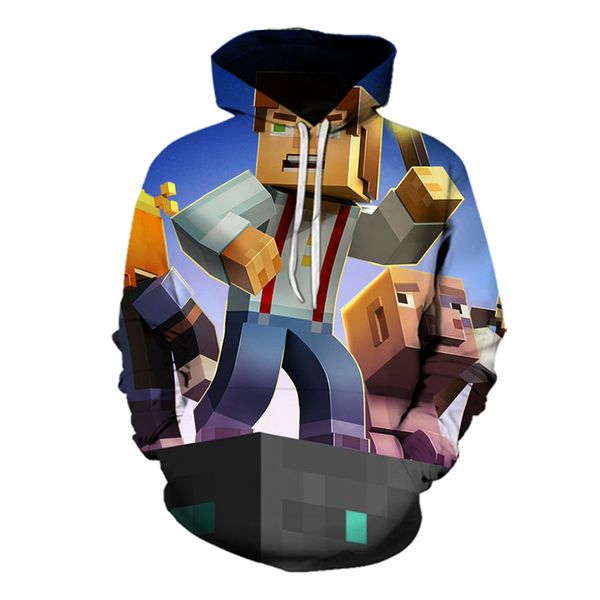 men's hoodie long sleeve drawstring robot european print loose comfortable soft 3d minecraft, White;black
men's hoodie long sleeve drawstring robot european print loose comfortable soft 3d minecraft, White;black