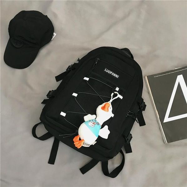 backpack men's double shoulder bag leisure personality cross korean schoolbag male senior high school student campus large capac
backpack men's double shoulder bag leisure personality cross korean schoolbag male senior high school student campus large capac