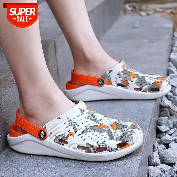2020 summer new men's clogs sandals eva lightweight beach slippers non-slip mule men women garden clog shoes casual flip flops #x91u, Black
2020 summer new men's clogs sandals eva lightweight beach slippers non-slip mule men women garden clog shoes casual flip flops #x91u, Black