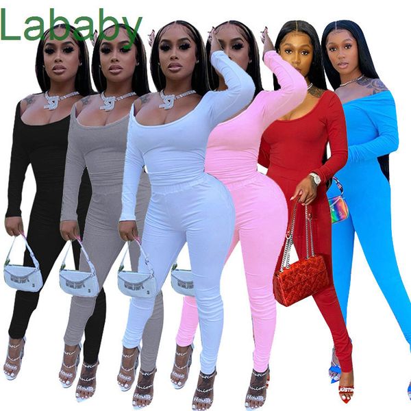 women two piece clothing designer summer new solid color leisure sports suits fashion slim elastic long sleeve pants 2021, Gray
women two piece clothing designer summer new solid color leisure sports suits fashion slim elastic long sleeve pants 2021, Gray