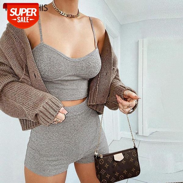 wannathis summer 2 pieces sets women camisole and shorts sleeveless cotton slim elastic cropped with mini shorts sets #rp6a, White
wannathis summer 2 pieces sets women camisole and shorts sleeveless cotton slim elastic cropped with mini shorts sets #rp6a, White