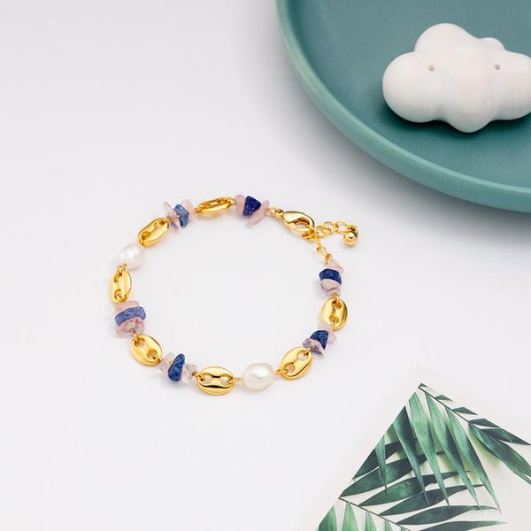 charm bracelets jaeeyin 2021 fashion freshwater pearl natural stone adjustable bracelet chain bohemia accessory ethnic vintage pig snout lin, Golden;silver
charm bracelets jaeeyin 2021 fashion freshwater pearl natural stone adjustable bracelet chain bohemia accessory ethnic vintage pig snout lin, Golden;silver