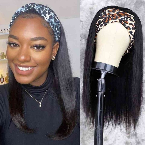 headband wigs for women brazilian kinky straight body water wave human hair with head band remy wig, Black;brown
headband wigs for women brazilian kinky straight body water wave human hair with head band remy wig, Black;brown