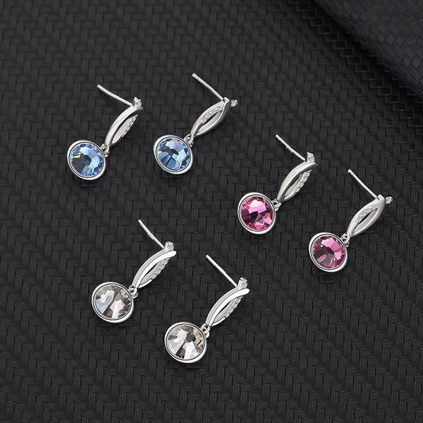 stud s925 silver earrings austrian crystal guardian love creative leaf female europe and the united states, Golden;silver
stud s925 silver earrings austrian crystal guardian love creative leaf female europe and the united states, Golden;silver